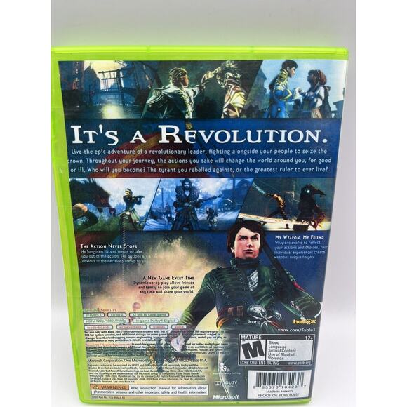 Fable III 3 Microsoft Xbox 360 Game Tested & Working - Picture 2 of 4